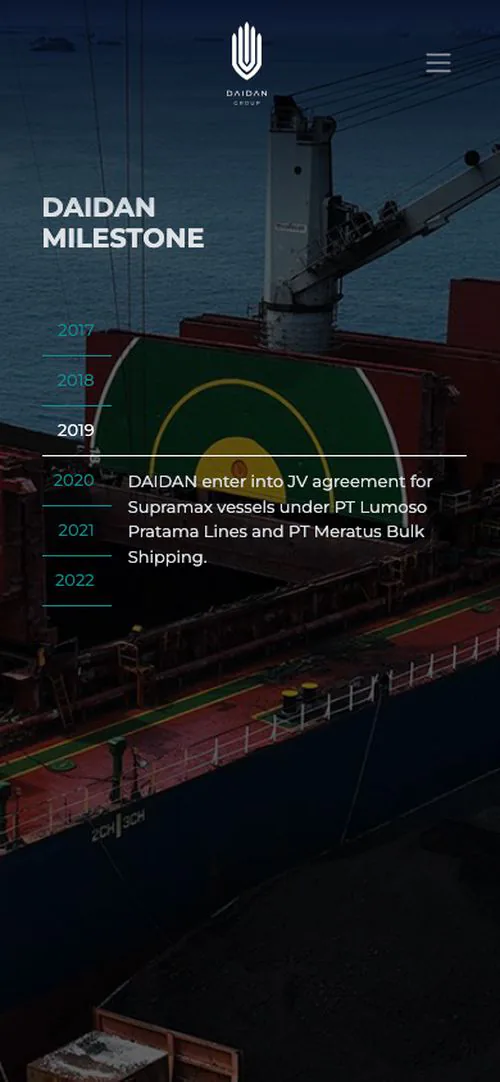 DAIDAN Group - Timeline