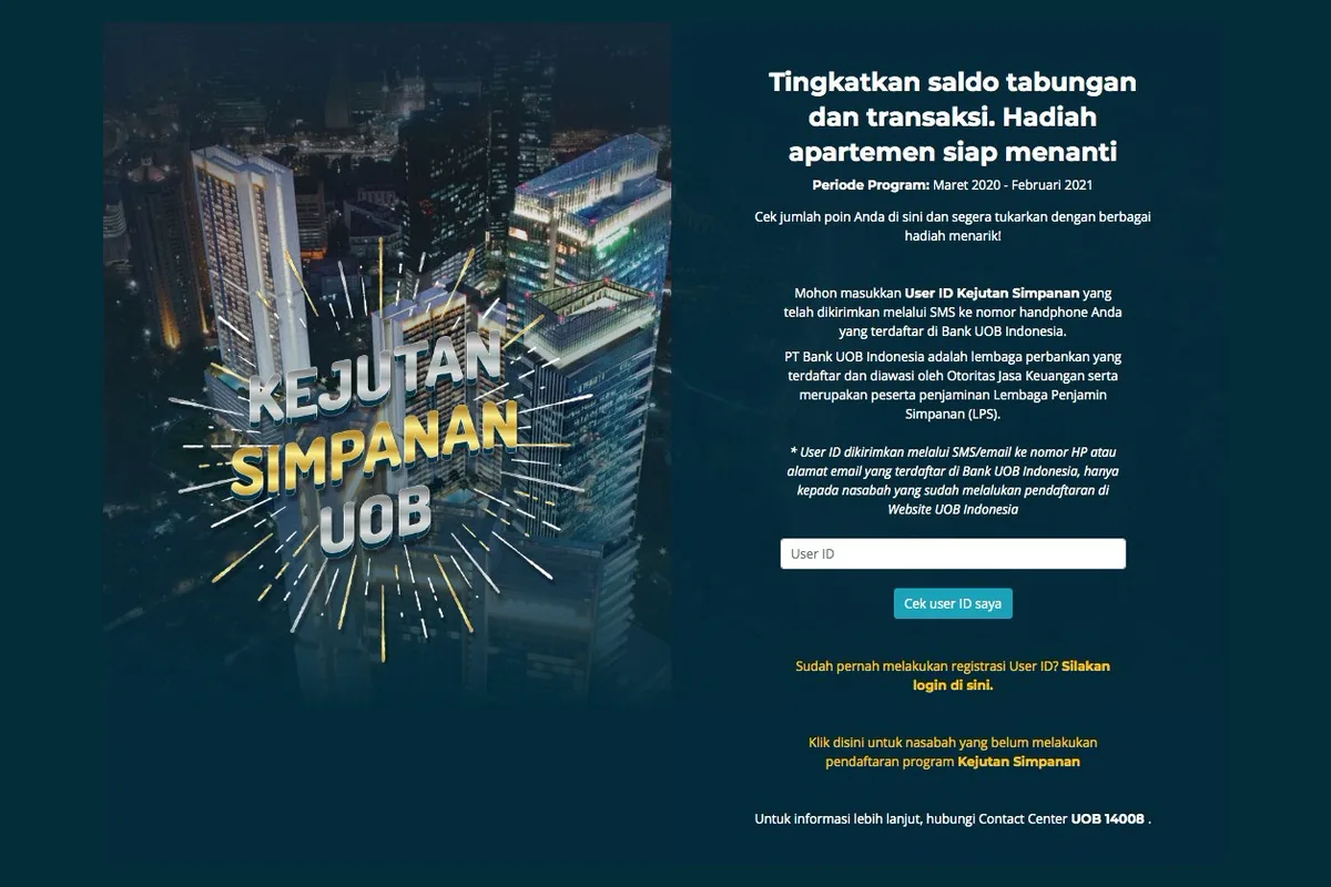 Sign in with a User ID